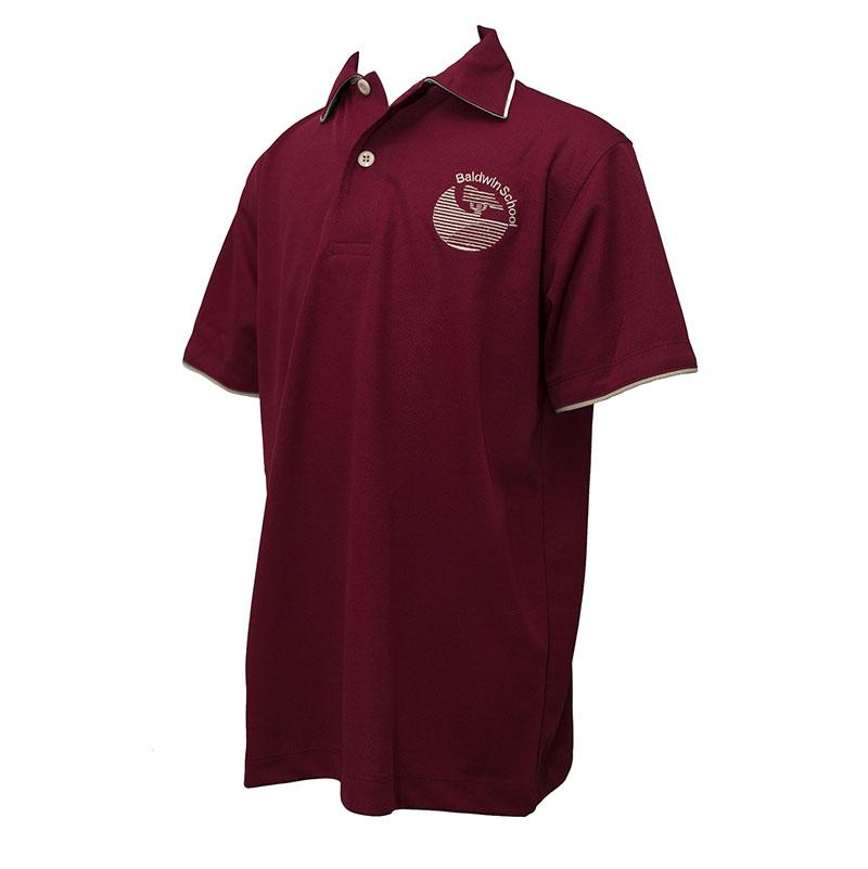 Baldwin School | Boys Burgundy Polo