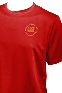 Missionary Christian Academy | Gym Shirt Red(2477)